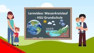 Lernvideo Wasserkreislauf 💧 HSU Grundschule [upl. by Phyllis]