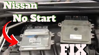 Nissan No crank no start repair [upl. by Ominorej]