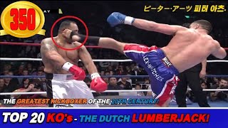 Peter Aerts ► Top 20 Best Knockout Highlights  Extreme high kick [upl. by Yrrehs]