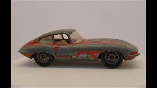 MATCHBOX Restoration No 32b E Type Jaguar 1962 [upl. by Terti95]