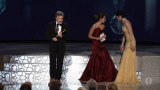 Christoph Waltz Wins Supporting Actor 2010 Oscars [upl. by Barbe45]