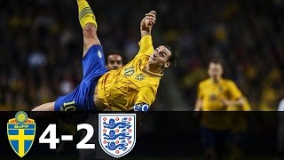 Sweden vs England 42 Highlights 2012 HD 720p [upl. by Mcleroy]