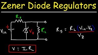 Power Zener Diodes as Voltage Regulators  Circuit Analysis amp Efficiency [upl. by Elocel]