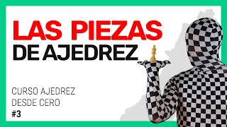 Nombre de las PIEZAS de Ajedrez  Ajedrez desde cero 3 [upl. by Liuqnoj]