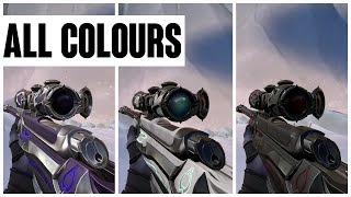 REAVER OPERATOR SKIN SHOWCASE ALL COLOURS  VALORANT REAVER SKINS [upl. by Yojenitsirk709]