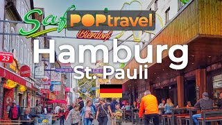 Walking in HAMBURG  Germany 🇩🇪 St Pauli  4K 60fps UHD [upl. by Munn]