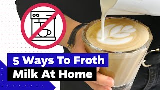 How To Froth Milk At Home Best Milk Frothers Review [upl. by Padgett]