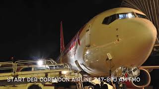 Start der Corendon Airlines 737800 [upl. by Willman]