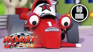 Roary the Racing Car  1 HOUR COMPILATION  Full Episodes  Cartoons For Kids  Kids Movies [upl. by Adnawuj]