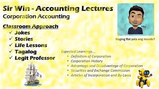 Lecture 01 Corporation Accounting [upl. by Foskett]