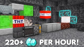 Minecraft Easiest DIAMOND Farm  Tutorial 120 [upl. by Utham]