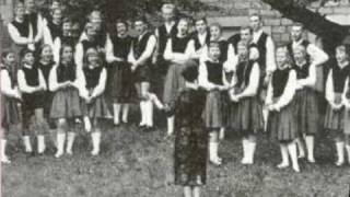 The Obernkirchen Childrens Choir The Happy Wanderer 1953 78 rpm [upl. by Leahsim240]