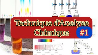 Technique danalyse chimique  1 [upl. by Rabkin]