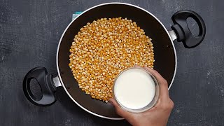 Caramel Popcorn recipe  Sweet popcorn [upl. by Slemmer]