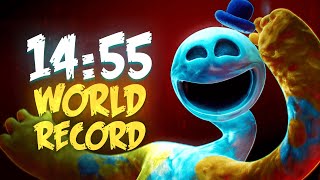 WORLD RECORD Poppy Playtime Chapter 4 in 1455 [upl. by Ijat]