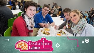 Deutsch lernen A2  Das Deutschlandlabor  Folge 01 Schule [upl. by Dnalrag522]