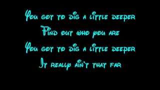 Dig A Little Deeper  The Princess And The Frog Lyrics HD [upl. by Frank651]