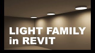 How to make a Functioning Light family in Revit [upl. by Akinek]