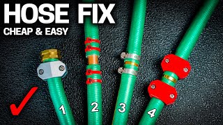 How to REPAIR GARDEN HOSE in SECONDS  3 EASY WAYS [upl. by Noraf]