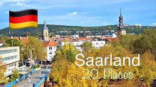 Saarland Germany 20 Places You Have To See [upl. by Akinoj46]