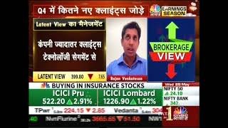 Rajan Venkatesan CFO  LatentView Analytics on CNBC Awaaz [upl. by Ikiv69]