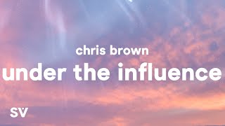 Chris Brown  Under The Influence Lyrics [upl. by Kenric]