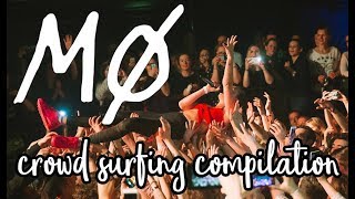 MØ Crowd Surfing Compilation [upl. by Rothwell48]