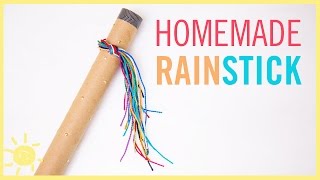 DIY  Rainstick Fun Kid’s Craft [upl. by Wasson152]