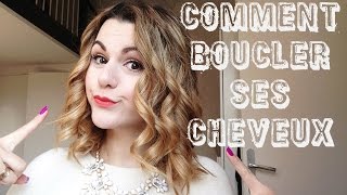 Tuto coiffure ♥ Comment boucler ses cheveux [upl. by Aiykan]