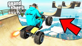 GTA 5 HARDEST QUAD BIKE RACE WITH CHOP amp BOB 999 IMPOSSIBLE PARKOUR GTA V 2 [upl. by Eirek868]