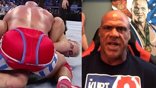 Kurt Angle on Daniel Puder Keylock Incident [upl. by Yeslehc368]