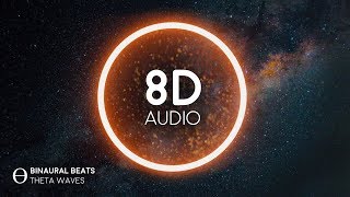 Flow State Music 8D AUDIO Binaural Theta Waves  Improve Concentration [upl. by Stubstad]