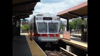 SEPTA Philadelphia PA Norristown High Speed Line 𝑰𝒏𝒕𝒆𝒓𝒖𝒓𝒃𝒂𝒏 𝑹𝒂𝒑𝒊𝒅 to Norristown  FULL RIDE [upl. by Lunseth]