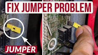 How To Fix Jumper Problem In PC [upl. by Nnairb822]