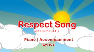 Respect Song  Piano  Minus One Accompaniment [upl. by Aili387]