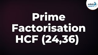 Prime Factorisation Method for Finding the HCF  Part 1  Dont Memorise [upl. by Norvil]