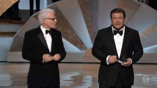 Steve Martin and Alec Baldwins Opening Monologue 2010 Oscars [upl. by Tega]