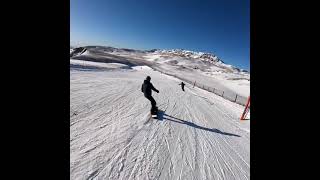 Pista azzurra a Roccaraso in Abruzzo [upl. by Oirramed157]