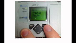 VIDEO TUTORIAL RSLOGIX MICROLOGIX 1100 PROGRAMMING [upl. by Dareen]