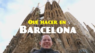 Que hacer en Barcelona 4 días  Guía turística de la ciudad [upl. by Annairdna567]