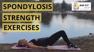 Spondylosis Strength Exercises [upl. by Nepets191]