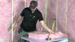 How To Install Batt Insulation [upl. by Drawd]