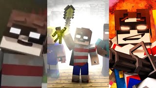 THE GRIEFER TRILOGY Full Einshine Minecraft Song Series [upl. by Eenaffit480]