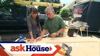 How to Build a Custom Fireplace Mantel  Ask This Old House [upl. by Eemyaj]