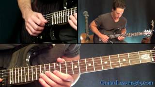 Nothing Else Matters Guitar Lesson Pt2  Metallica  Solo [upl. by Yseulte]