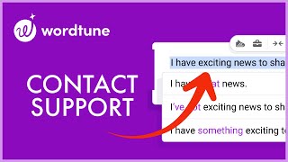 How to Contact Wordtune 2024 [upl. by Adnicul410]