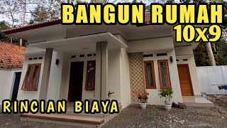 BIAYA BANGUN RUMAH MINIMALIS 10x9 TANPA PEMBORONG  ANAK MUDA JAGO BISNIS BISA BANGUN RUMAH SENDIRI [upl. by Ossy142]