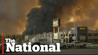 Fort McMurray evacuated during massive wildfire [upl. by Iemaj]