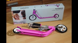 HUDORA Little BigWheel  Unboxing und Test [upl. by Nivonod811]