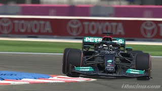 Mercedes W12 at Charlotte Roval  iRacing [upl. by Ceporah]